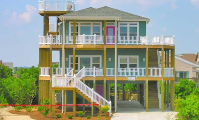 Lucky Enough,@The Point on Emerald Isle, 4bd, 3.5 baths, pool, elevator